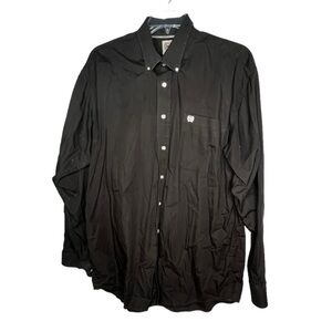 Cinch Black Dress Shirt‎